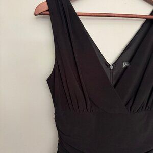 Fun Jessica Howard Black Sleeveless Cocktail Dress